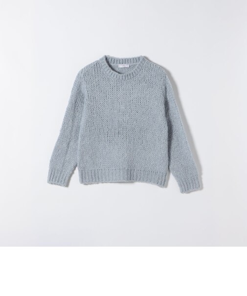 【SHIPS any別注】TRICOTS JEAN MARC: モヘヤ ミックス ニット プルオーバー