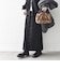 〈手洗い可能〉モール レース ボンディング タイト スカート