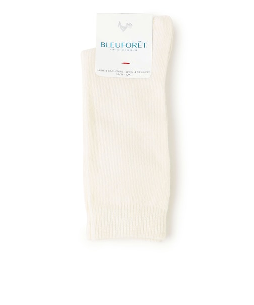 BLEU FORET:SLD COL WL SOCKS