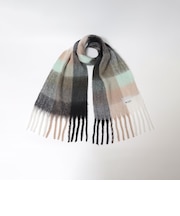 City Ambient Products: シャギー チェック ボリューム マフラー