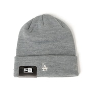 NEW ERA: MLB ベーシック ミニ ロゴ 刺繍 ニットキャップ