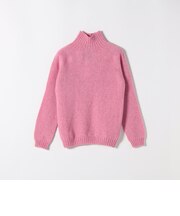 【SHIPS any別注】Harley of Scotland:〈手洗い可能〉カラー ハイネック ニット