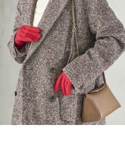 《予約》カシミヤ ミックス スリット グローブ