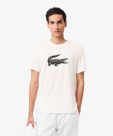 コットンブレンドウルトラドライロゴプリント半袖Tシャツ