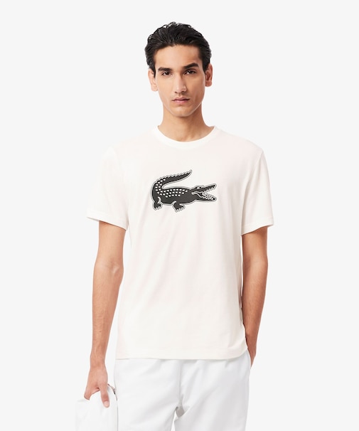 コットンブレンドウルトラドライロゴプリント半袖Tシャツ
