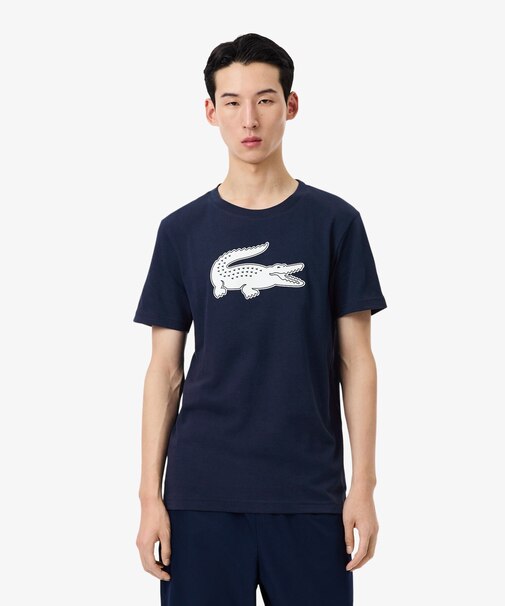 コットンブレンドウルトラドライロゴプリント半袖Tシャツ