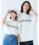 ヘビーウェイトブランドネーム ラバープリント ロゴ半袖Tシャツ