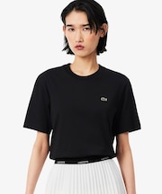 ハイクオリティ ピマコットン仕立て ワンポイントソフトタッチ半袖Tシャツ