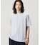アウトラインクロッククルーネック半袖Tシャツ