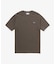 アウトラインクロッククルーネック半袖Tシャツ