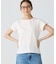 コンパクトブランドネームロゴ半袖Tシャツ