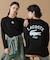 オーバーサイズ PARISロゴ ヘビーウェイト 長袖Tシャツ / ロンT