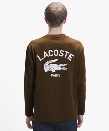 オーバーサイズ PARISロゴ ヘビーウェイト 長袖Tシャツ / ロンT