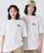 【オンライン限定】LACOSTE オーバーサイズ バック プリント Tシャツ