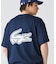 【オンライン限定】LACOSTE オーバーサイズ バック プリント Tシャツ