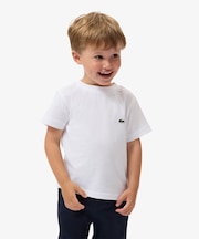 【EC only】JUNIORベーシックワニロゴパッチ 半袖Tシャツ