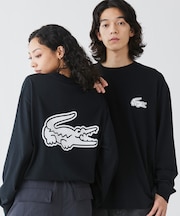 【オンライン限定】LACOSTE オーバーサイズ バックプリント ロングスリーブTシャツ
