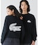 【オンライン限定】LACOSTE オーバーサイズ バックプリント ロングスリーブTシャツ