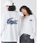 【オンライン限定】LACOSTE オーバーサイズ バックプリント ロングスリーブTシャツ