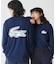 【オンライン限定】LACOSTE オーバーサイズ バックプリント ロングスリーブTシャツ