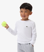 【EC only】JUNIORベーシックワニロゴパッチ長袖Tシャツ