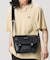 オシアン レザーフラップ ショルダーバッグ