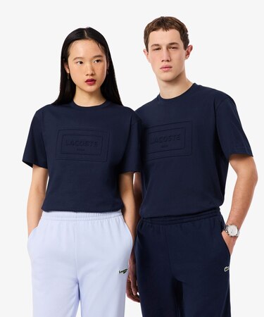 エンボスパリロゴ クルーネックTシャツ