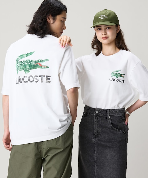 ヴィンテージ ロゴプリント ルーズフィットTシャツ
