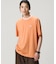 配色ネックリブリンガーネックTシャツ