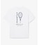 テニスグラフィックプリントTシャツ