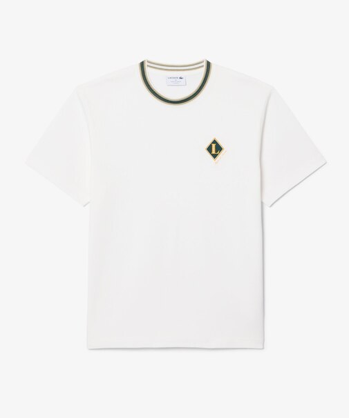 フレンチメイド LバッジトリムTシャツ