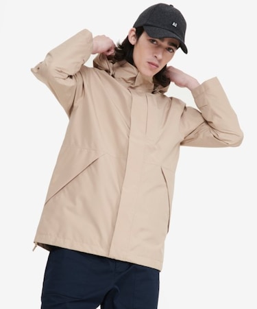 GORE-TEX ゴアテックス 防水 透湿 防風 2レイヤーフーデッドジャケット
