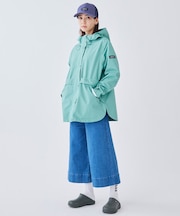 ストレッチ ワイドデニムパンツ