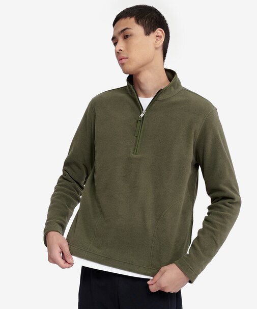 POLARTEC MICRO FLEECE ポーラテック ハーフジップマイクロフリースジャケット トレーナー