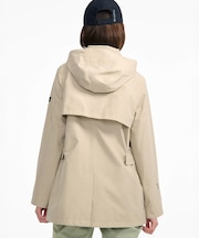 防風 防水 透湿 GORE-TEX ゴアテックス 2レイヤー フーデッドコート / フード取り外し可