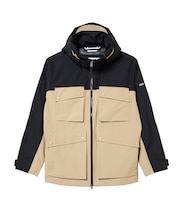 MTD防水 透湿 2.5レイヤーマルチポケットフーデッドジャケット