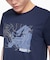 吸水速乾 グラフィックプリント半袖Tシャツ