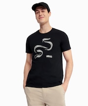 吸水速乾 プリント 半袖Tシャツ