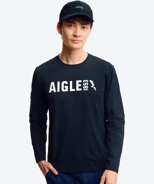 UVカット ロングスリーブロゴTシャツ RP