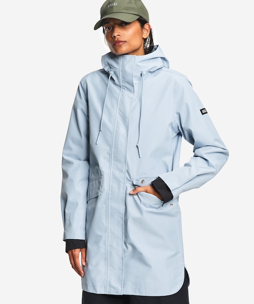 GORE-TEX ゴアテックス 防風 防水 透湿 ロングフーデッドフィッシュテールジャケット
