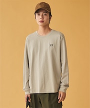 UVカット オーガニックコットン ロングスリーブTシャツ