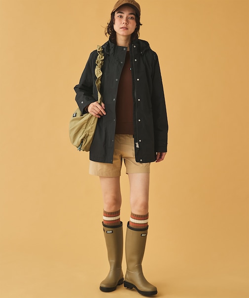 GORE-TEX ゴアテックス 防風 防水 透湿 2レイヤー アジャスタブルウエストフーデッドジャケット T-KIT フード着脱可