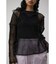 PATTERN MESH PULLOVER