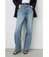 AZUL DENIM ハイウエストワイドデニム
