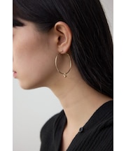 ビッグフープピアス