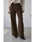 AZUL DENIM 起毛ツイルレオパードデニム