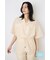 COMFORA AIRウエストマークブラウス