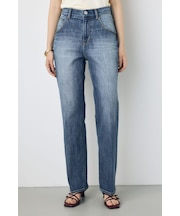 AZUL DENIM センタープレスストレートデニム