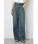 AZUL DENIM ハイウエストワイドデニム