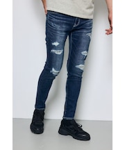 AZUL DENIM リペアスキニー